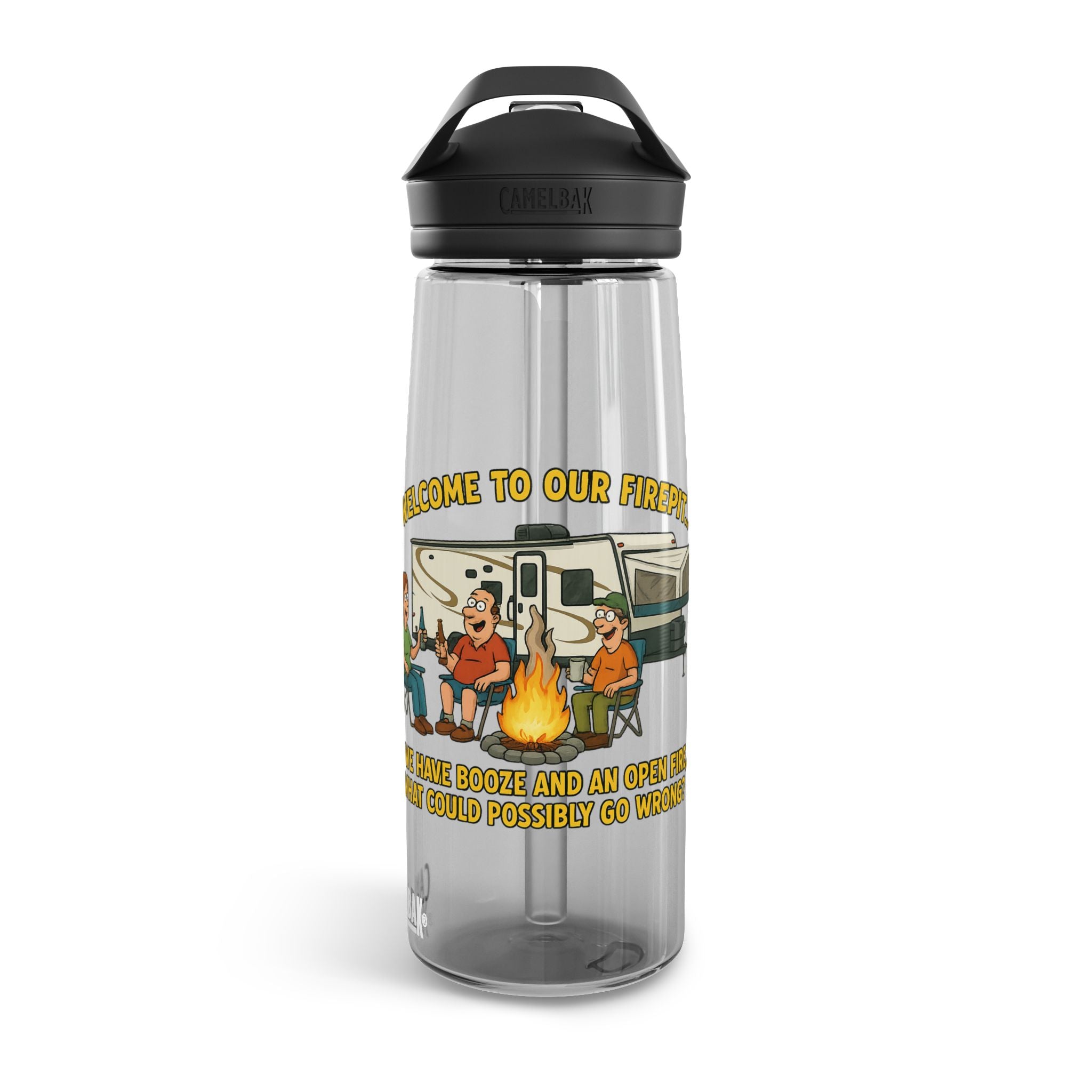 Funny Camping Water Bottle with Humorous Quotes, Outdoor Adventure Gift, Reusable Hydration Container, Eco-Friendly Travel Mug, Cool [...]