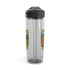Fun Cartoon Water Bottle, Quirky Drinkware, Motivational Hydration, Eco-Friendly Gift, Ideal for Campers, Perfect for Summer, Donation Theme