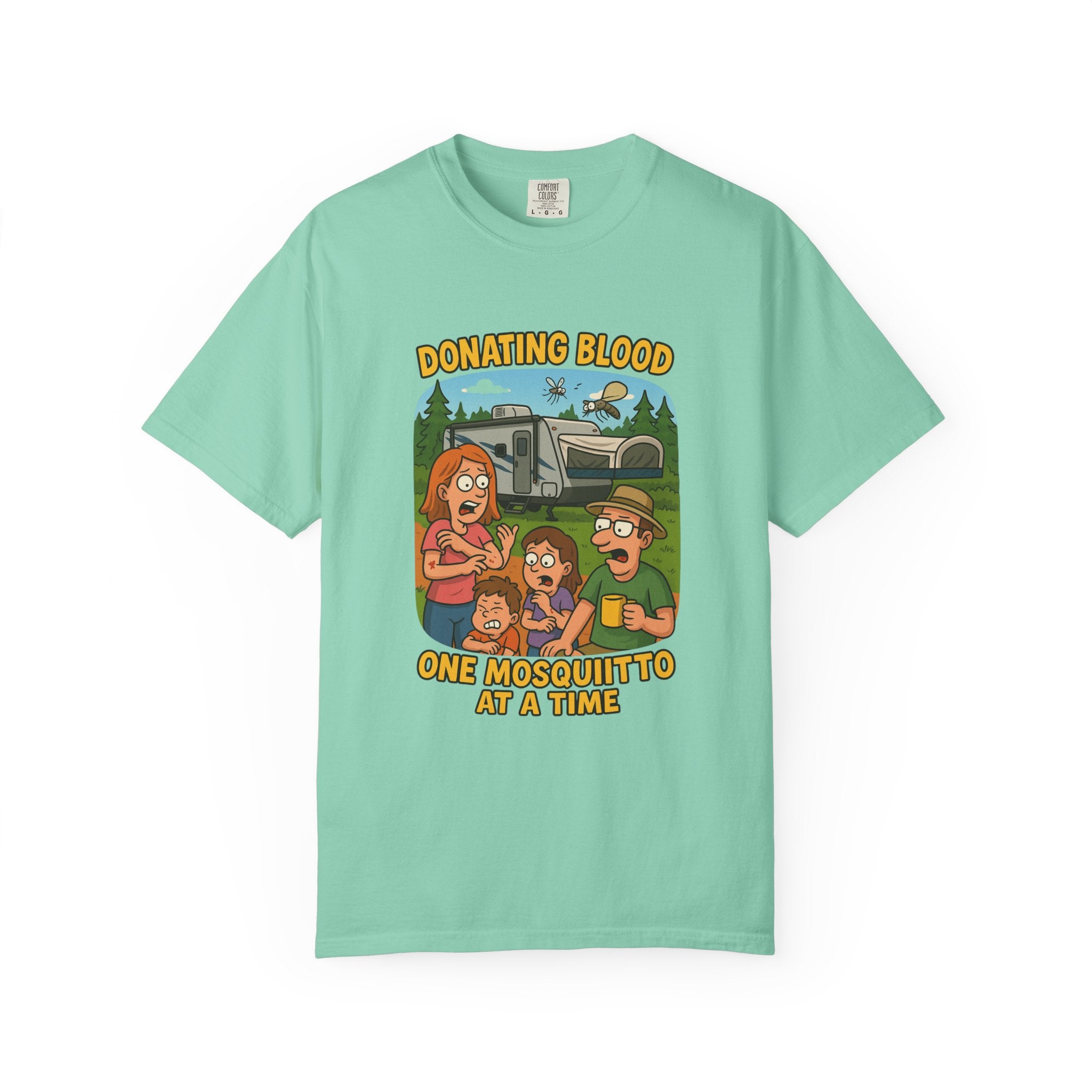 Playful Donation Humor Tee for Blood Donors, Perfect for Fundraisers, Special Events, Gifts, and Everyday Wear