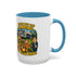 Camping Lovers Accent Coffee Mug - 11 or 15oz - Humorous Gift for Outdoor Enthusiasts