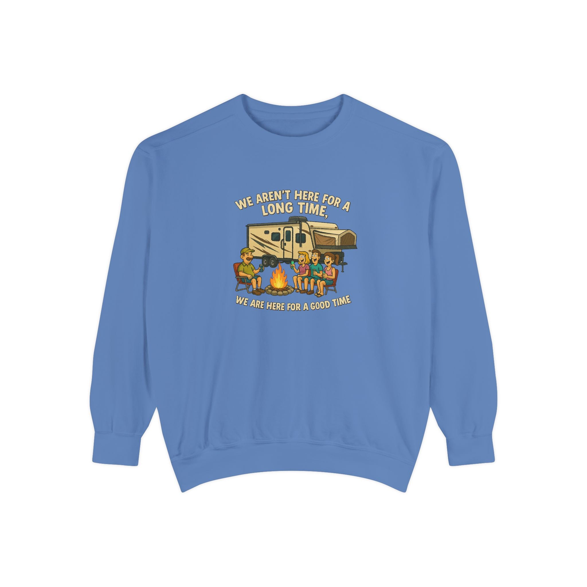 Camping Adventure Unisex Sweatshirt - Perfect for Outdoor Lovers
