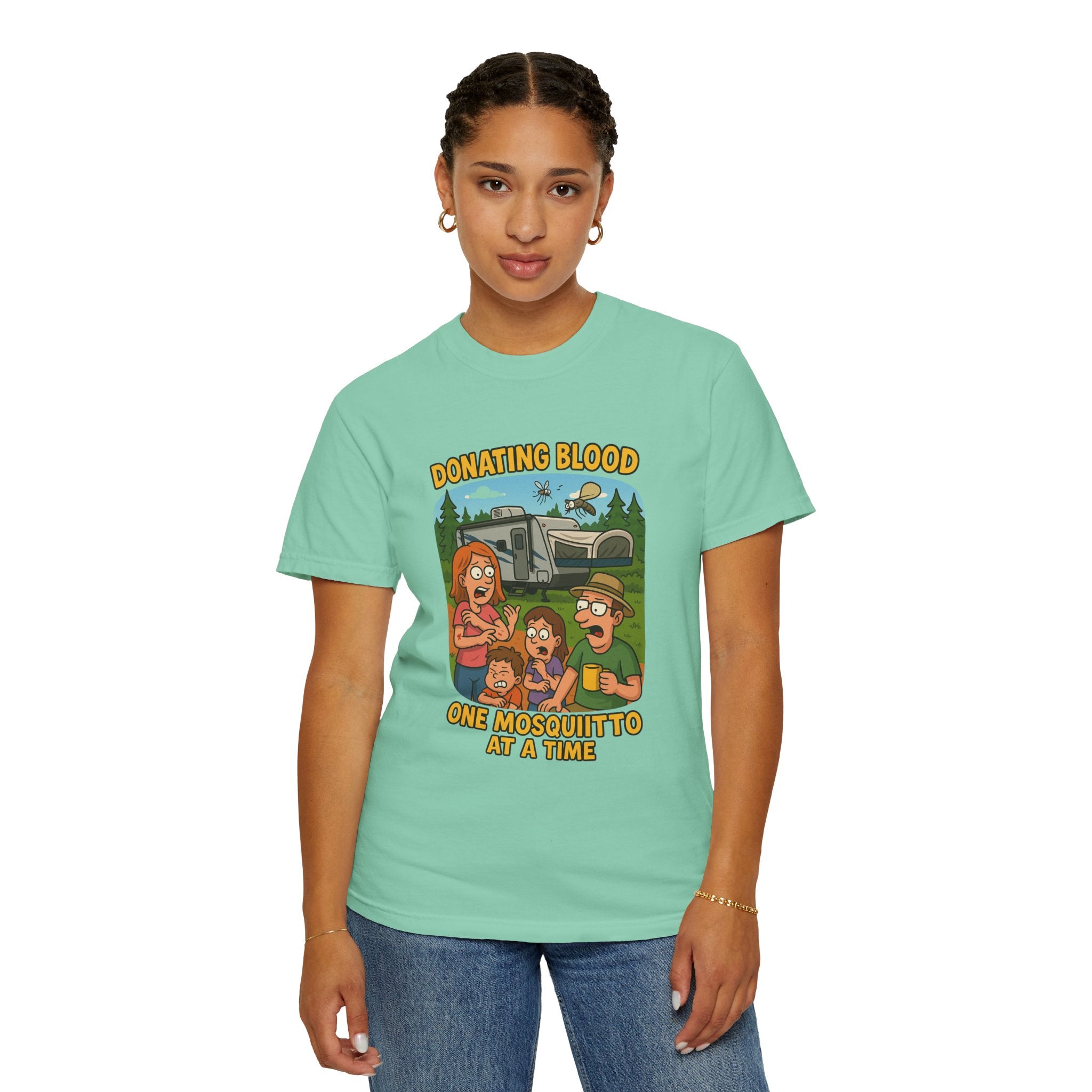 Playful Donation Humor Tee for Blood Donors, Perfect for Fundraisers, Special Events, Gifts, and Everyday Wear