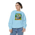 Unisex Garment-Dyed Sweatshirt - I go where I am towed