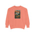 Cozy Unisex Garment-Dyed Sweatshirt with Retro Design, Perfect for Relaxing, Gift for Friends, Casual Wear, Fall Fashion, Warm Layer