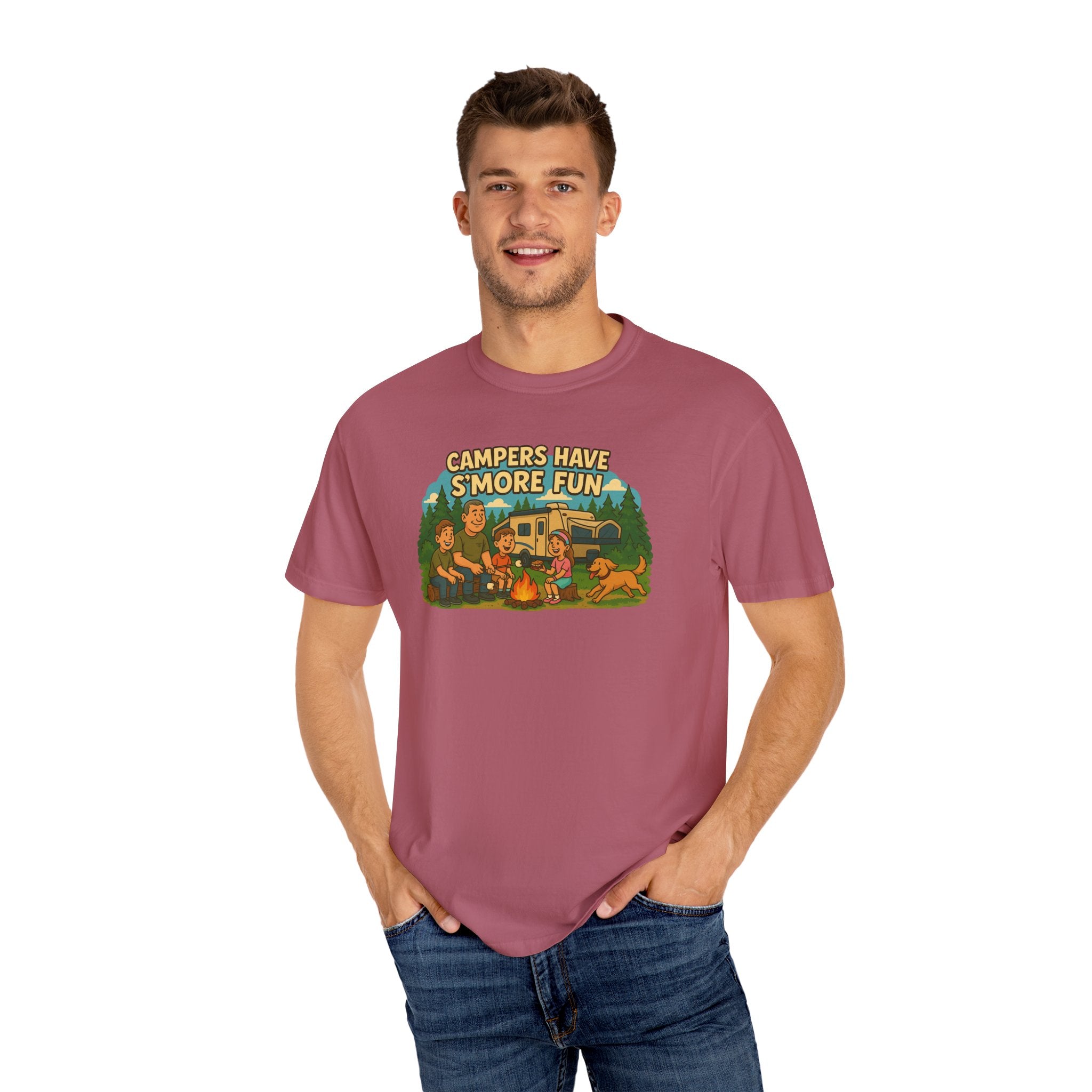 Camping T-Shirt for Outdoor Lovers, Perfect Gift for Campers, Adventure Tee, Vacation Shirt, Summer Fun Merchandise