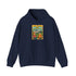 Retro Graphic Hooded Sweatshirt, Cozy Unisex Hoodie for Casual Days, Perfect Gift for Friends, Fall and Winter Fashion