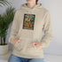 Camping Forecast Graphic Hoodie, Unisex Heavy Blend Sweatshirt, Outdoor Apparel, Weekend Getaway Gift, Nature Lover Clothing