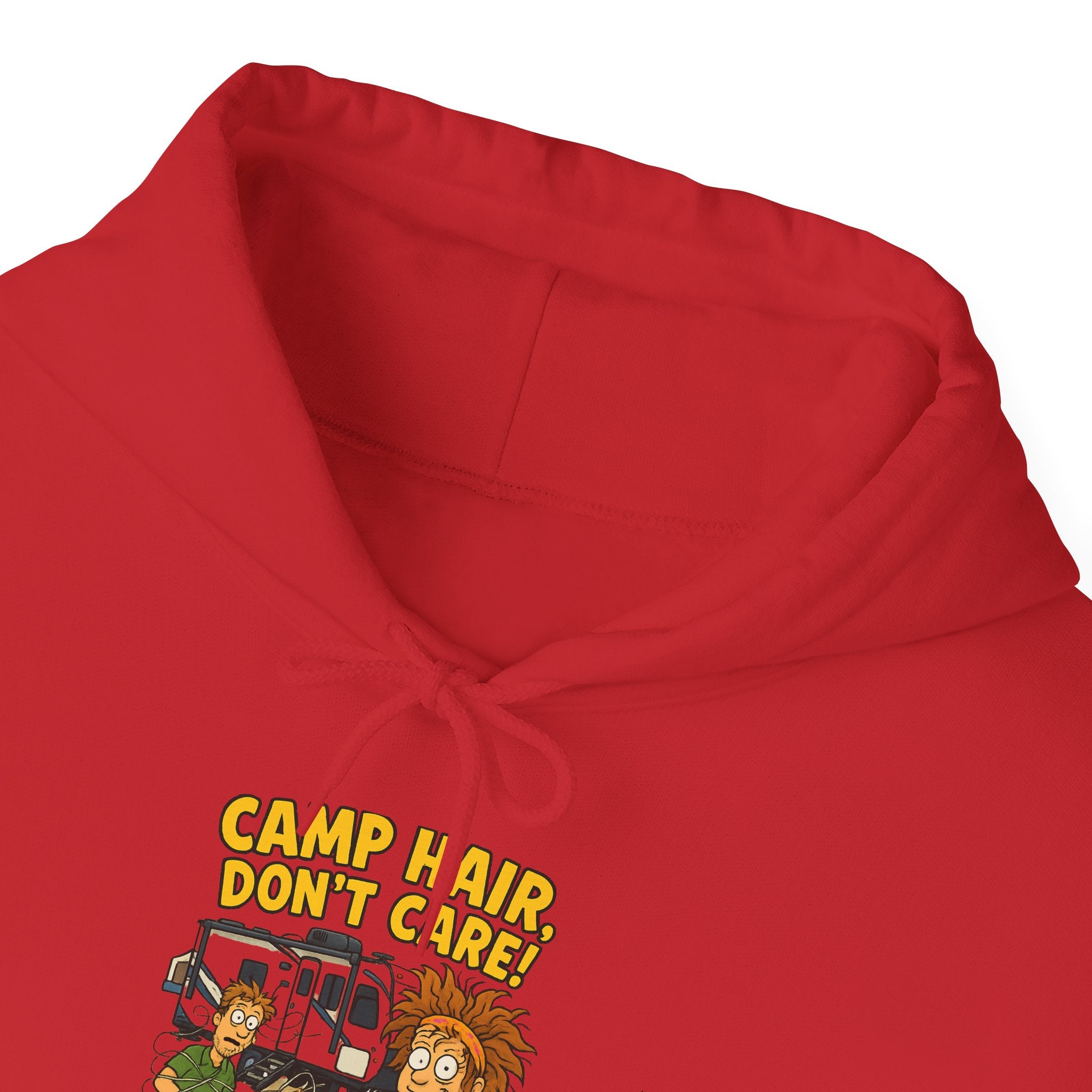 Camp Vibes Unisex Hooded Sweatshirt - Cozy, Funny Gift, Summer Nights, Outdoor Adventure, Camping Apparel