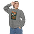 Cozy Unisex Garment-Dyed Sweatshirt with Retro Design, Perfect for Relaxing, Gift for Friends, Casual Wear, Fall Fashion, Warm Layer