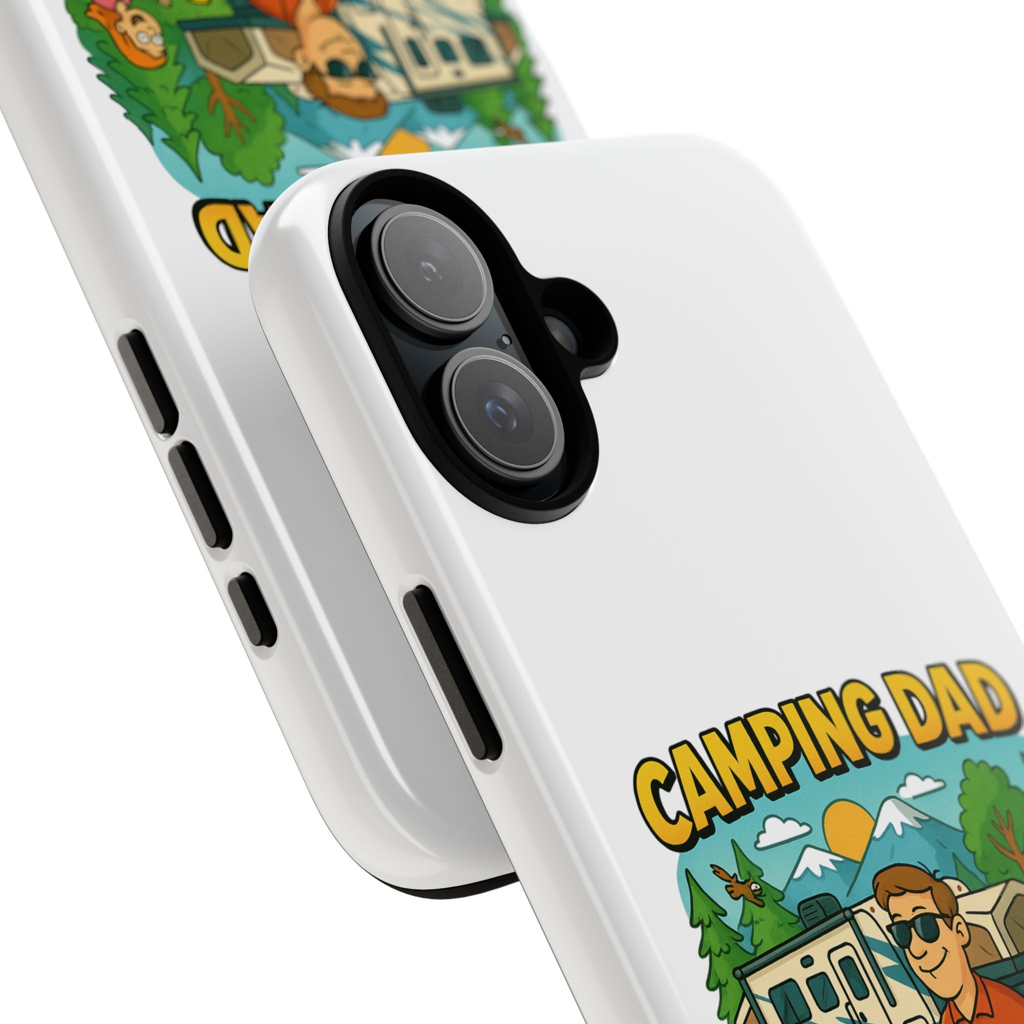 Camping Dad Phone Case - Unique Tough Cover for Outdoor Dads
