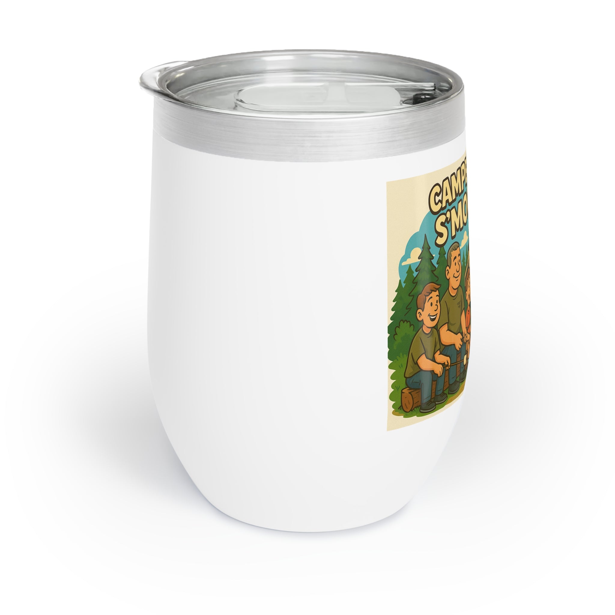 Chill Wine Tumbler = Campers have S'more fun