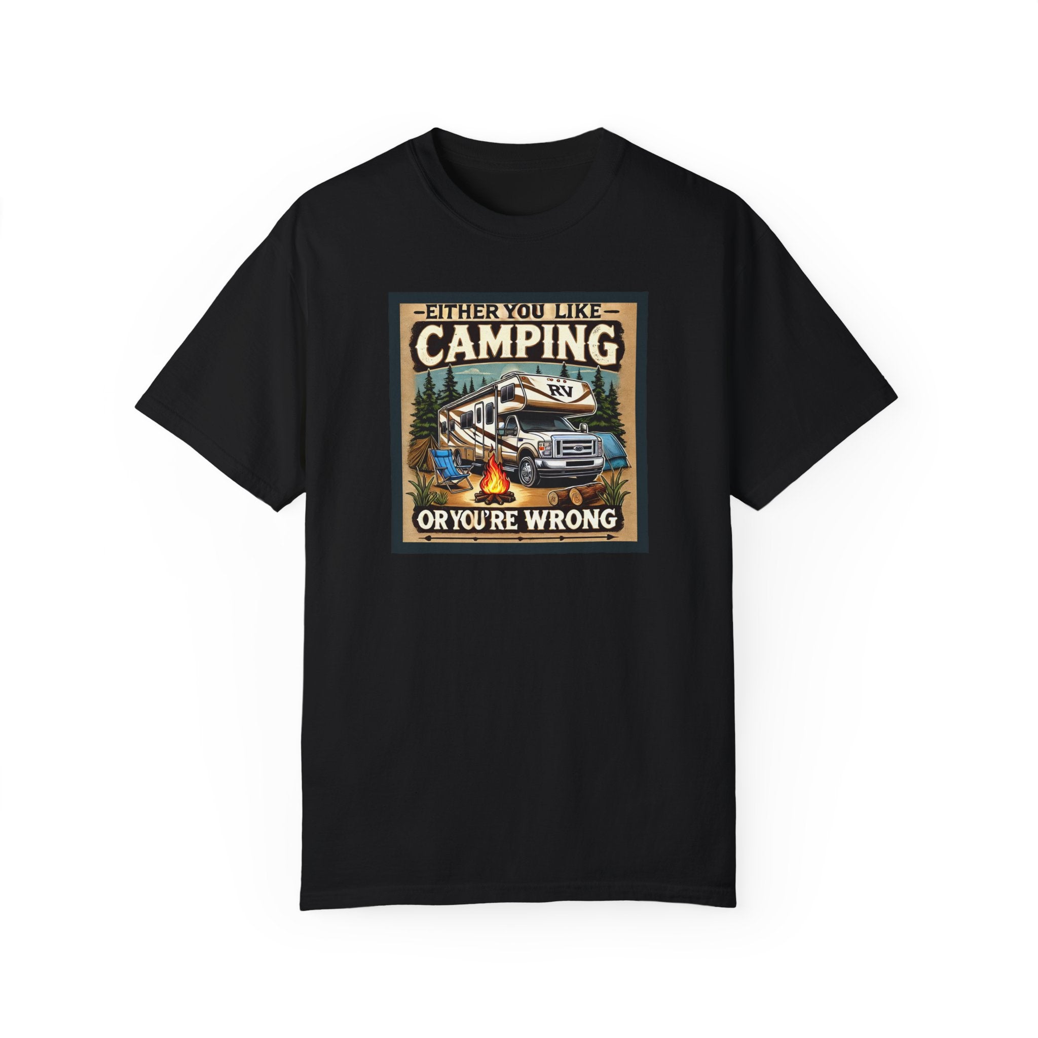 Camping Enthusiast Tee