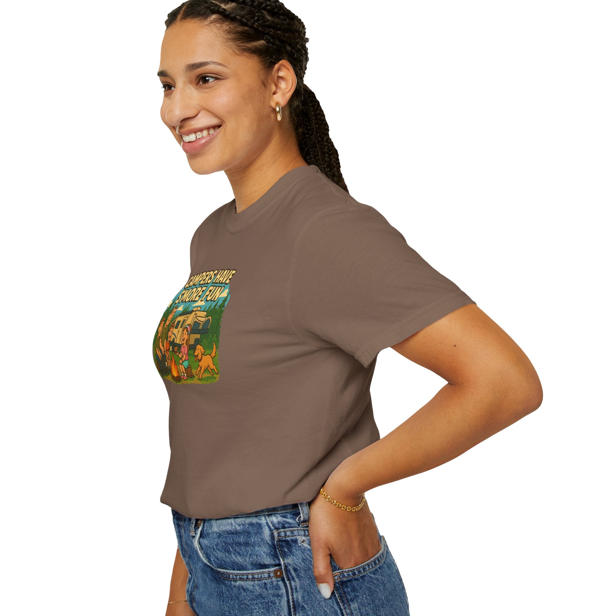 Camping T-Shirt for Outdoor Lovers, Perfect Gift for Campers, Adventure Tee, Vacation Shirt, Summer Fun Merchandise