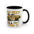 Playful Camping Mug, Funny Coffee Cup, Camper Gift, RV Lover's Accessory, Outdoor Adventure Mug