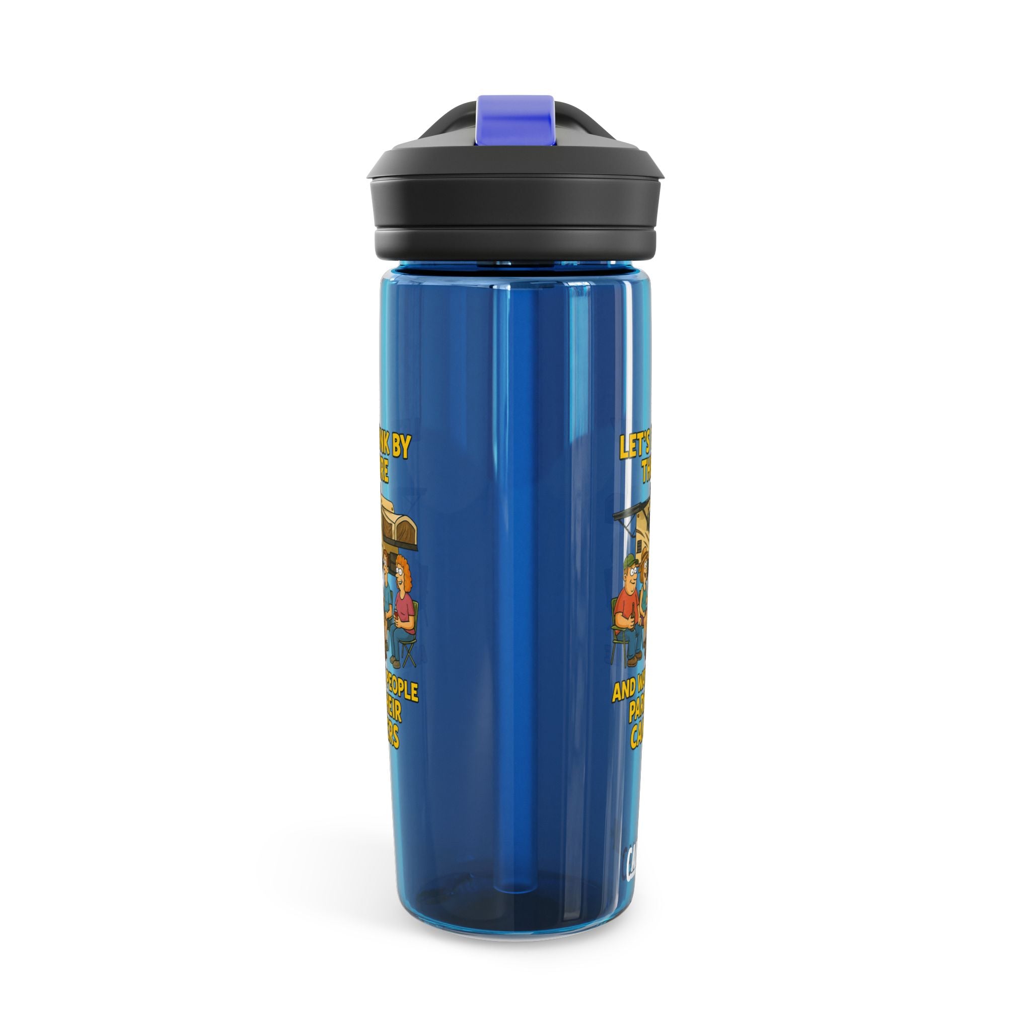 Camping Water Bottle with Funny Quote - Hydration Gift for Hikers, Outdoor Enthusiasts, Camping Trip Essential, Campfire Decor, Summer [...]