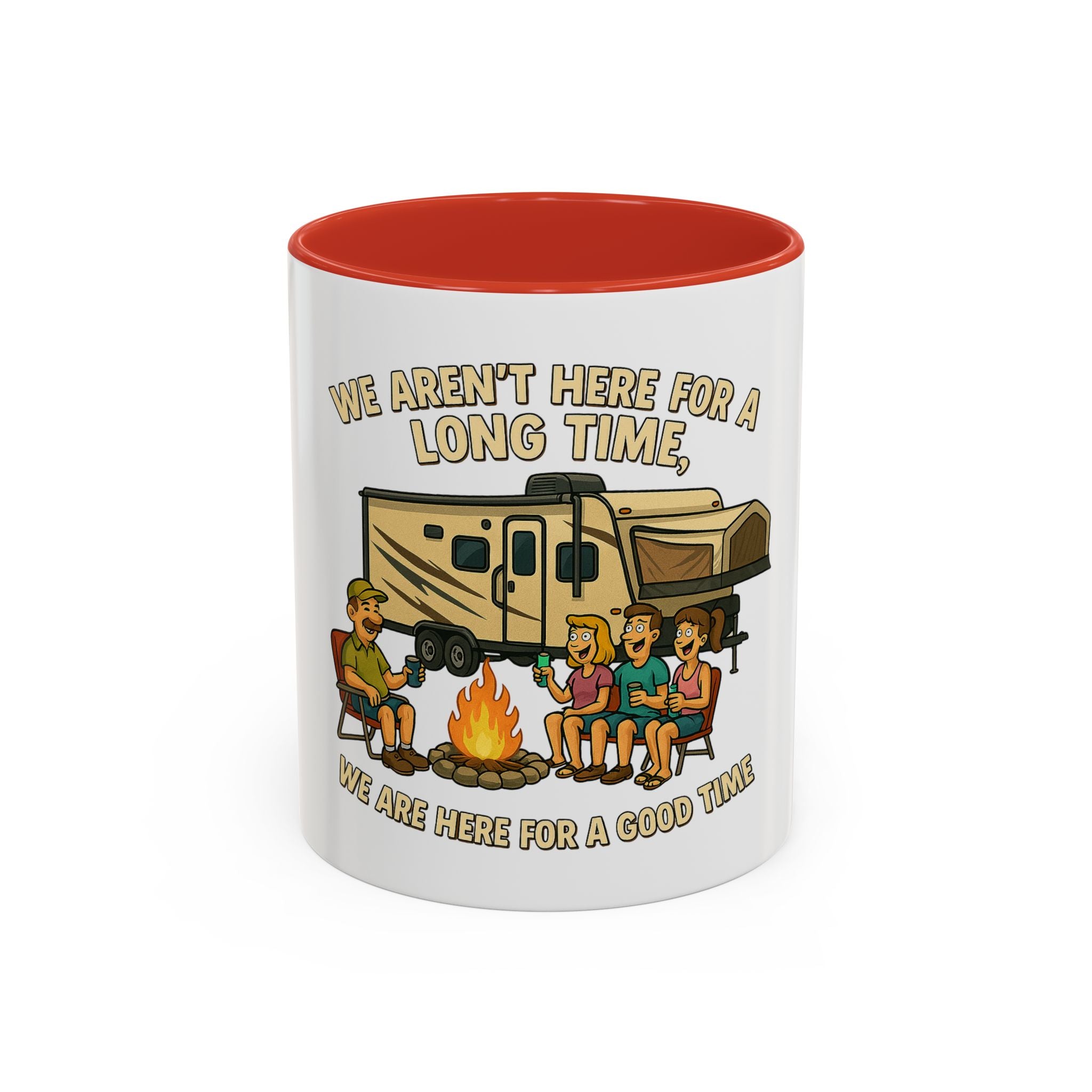 Camping Adventure Coffee Mug - Fun Quote Mug for Outdoor Enthusiasts