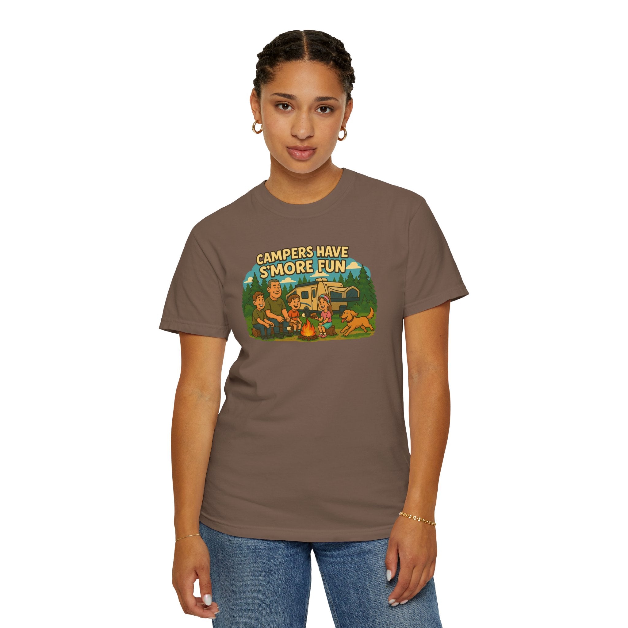 Camping T-Shirt for Outdoor Lovers, Perfect Gift for Campers, Adventure Tee, Vacation Shirt, Summer Fun Merchandise