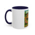 High Class Trailer Trash Coffee Mug - Fun Campfire Ceramic Tea Cup