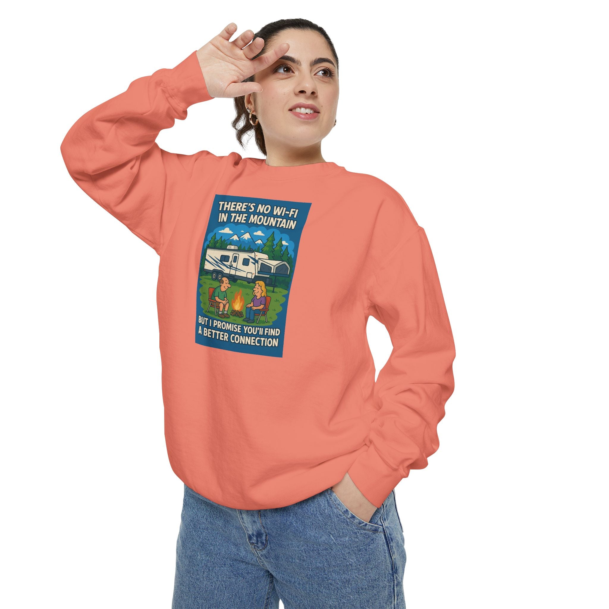 Cozy Campfire Sweatshirt - Perfect for Adventurers, Camping Enthusiasts, Family Gatherings, or Cozy Nights In, Gift Idea, Outdoor Style