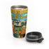 Hybrid RV Travel Mug - Life is Fine with Camping and Wine