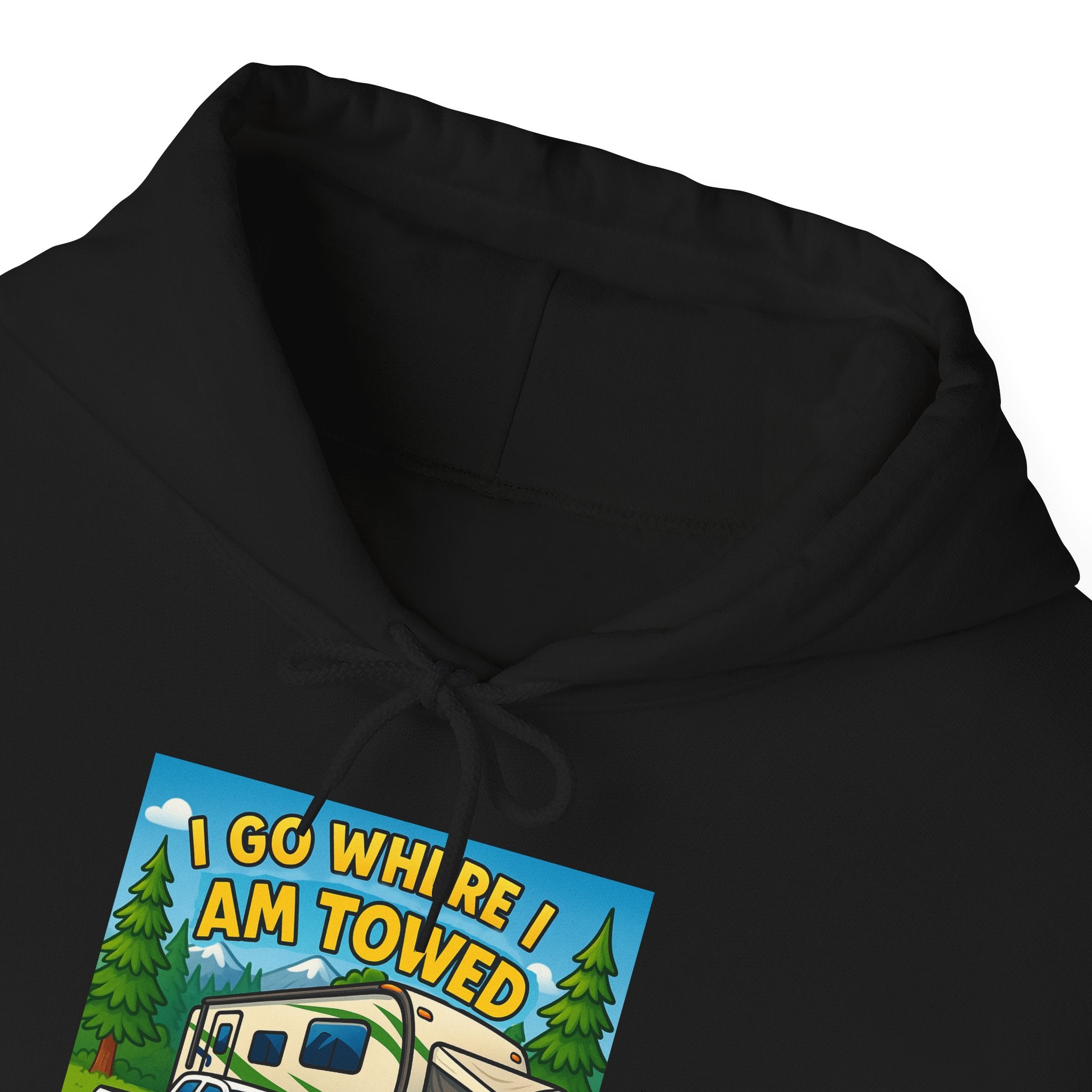Adventure-Themed Hooded Sweatshirt - Perfect for Travel Enthusiasts, Camper Gifts, Cozy Outings, Outdoor Activities, Road Trip Essentials
