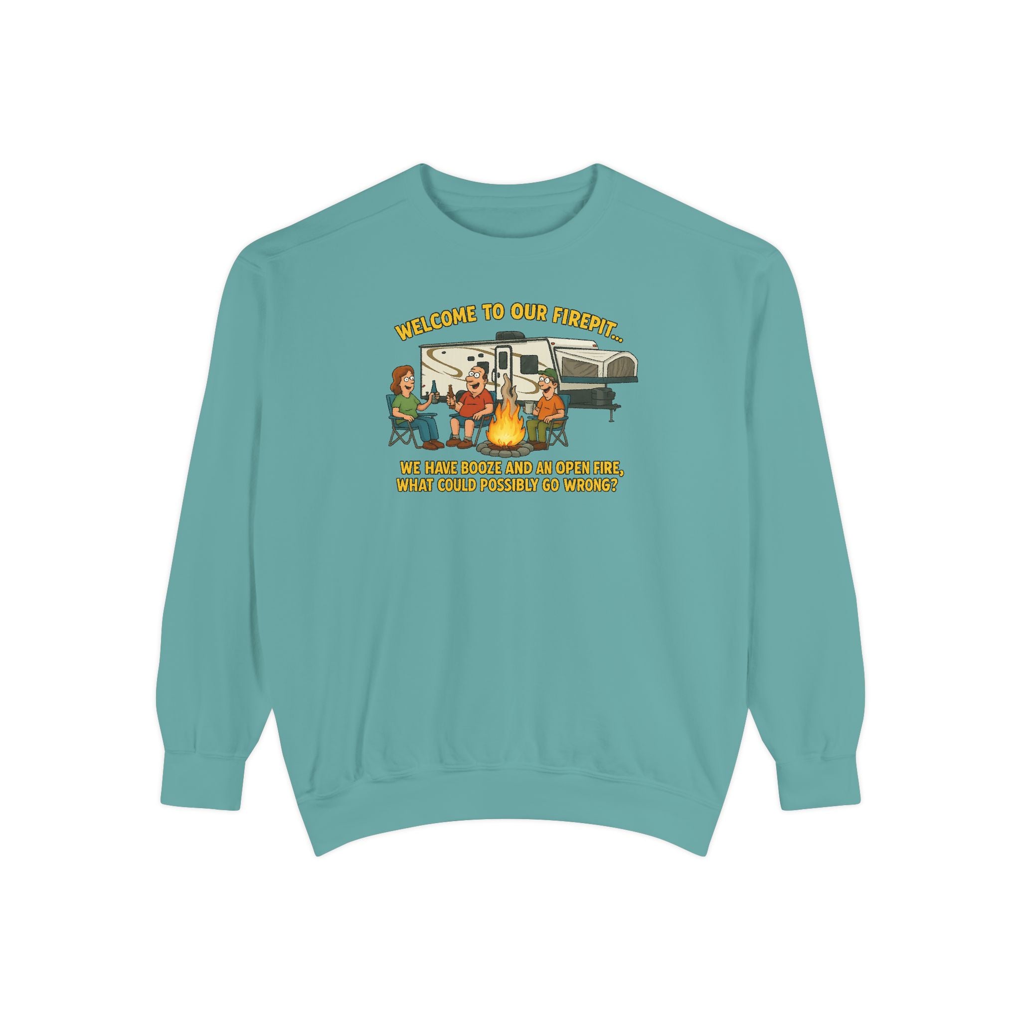 Welcome to Our Family Sweatshirt, Cozy Unisex Top, Family Gathering Apparel, Fun Gift for Friends, Casual Wear for All Occasions