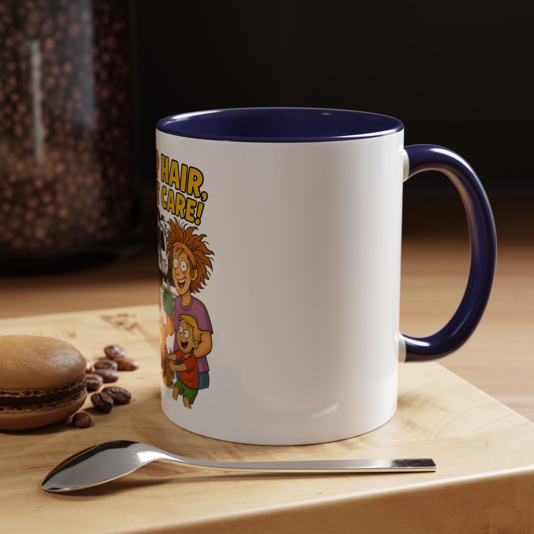 Camp Hair Coffee Mug, Funny Mug for Campers, Outdoor Lover Gift, Family Camping Mug, Humorous Coffee Cup