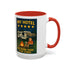 Camping-Themed Accent Coffee Mug | Perfect for RV Lovers, Campers, Travelers, Cozy Nights, Outdoor Adventures, Unique Gift Ideas