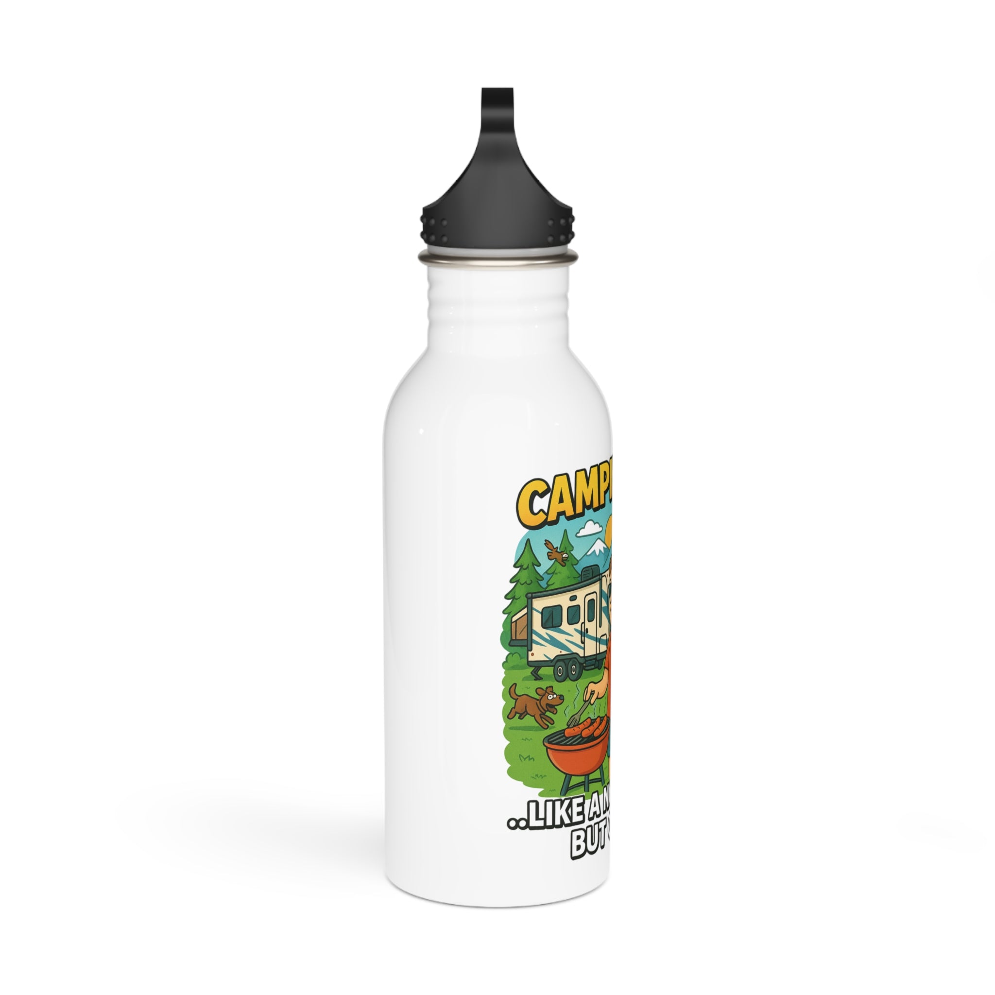 Camping Dad Stainless Steel Water Bottle - Make an Ordinary Day Cooler