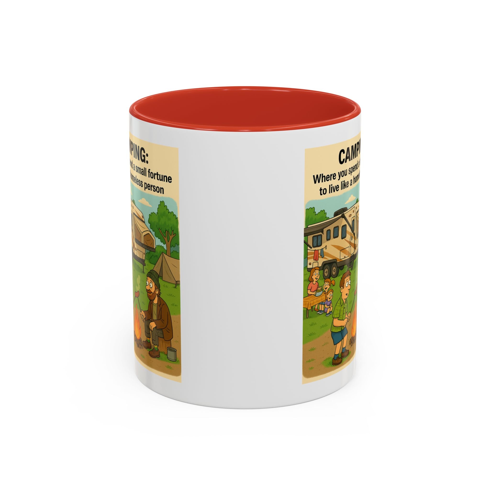 Camping Humor Coffee Mug, Hilarious Campfire Gift, Funny Mug for Outdoors Lovers, Adventure Lover's Coffee Cup, Unique Camping Present