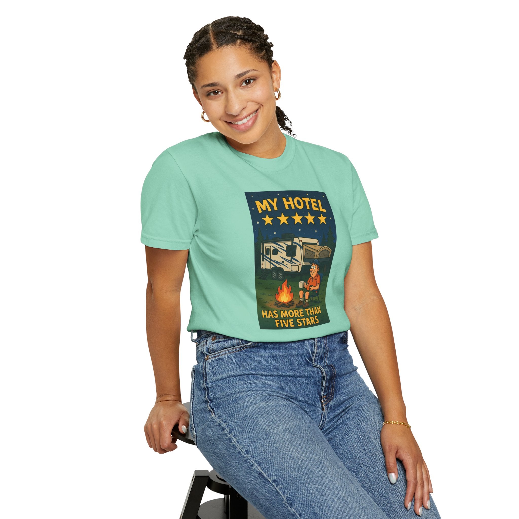 Camping Humor T-Shirt, Perfect Gift for Campers, RV Lovers, Outdoor Enthusiasts, Funny Camping Tee, Summer Adventure Apparel