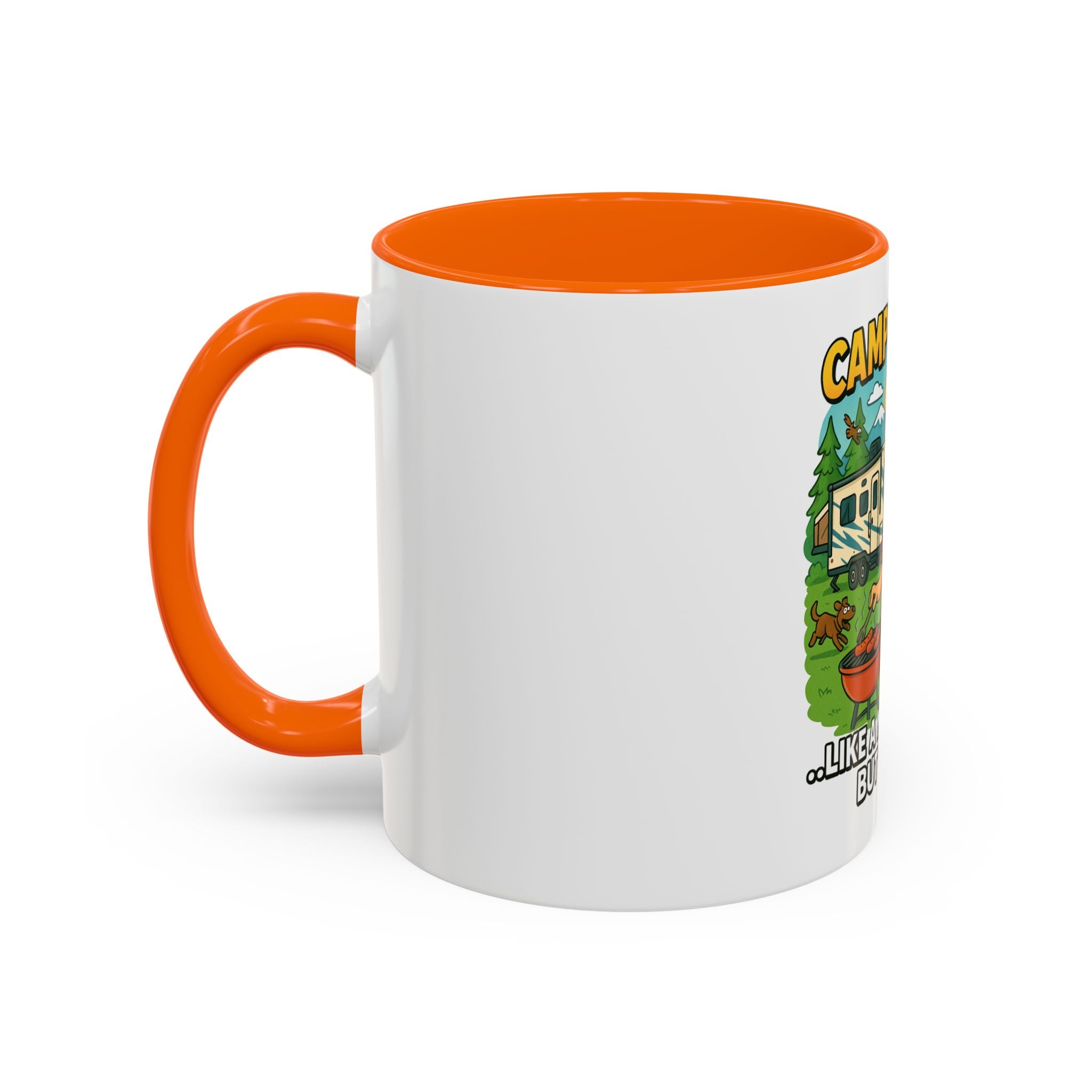 Cool Camping Dad Coffee Mug - Fun Outdoor Adventure Gift