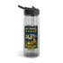 Camping Water Bottle with Inspirational Camping Quote, 20oz|25oz Camp Flask, Outdoor Gear, Travel Mug, Hiking Bottle, Adventure Gift