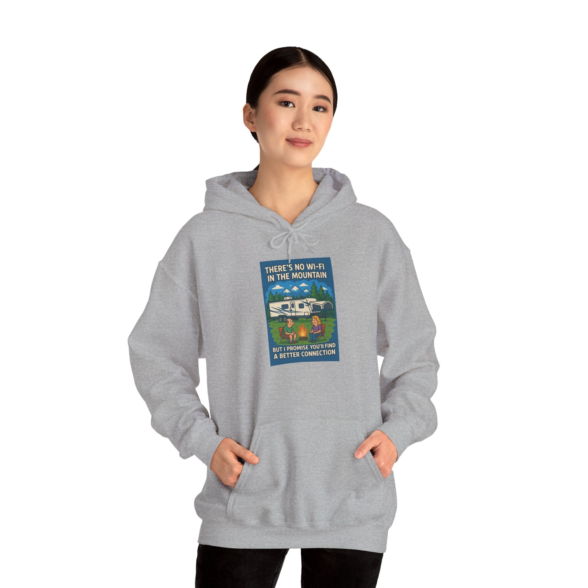 Mountain Connection Unisex Hooded Sweatshirt | Cozy Gift for Nature Lovers | Perfect for Camping, Hiking, Outdoor Adventures, and [...]