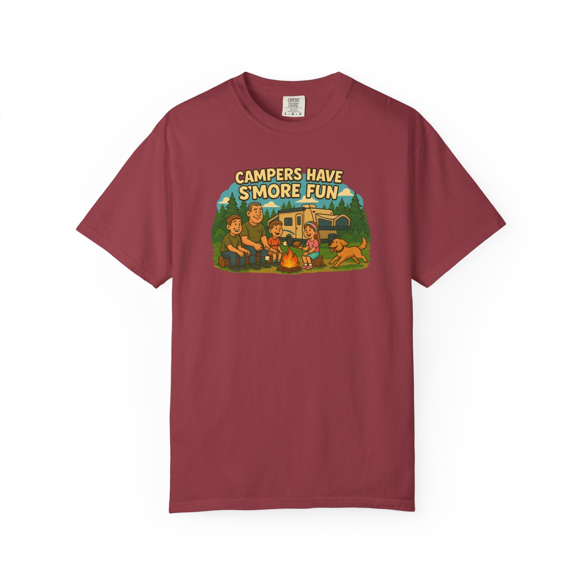 Camping T-Shirt for Outdoor Lovers, Perfect Gift for Campers, Adventure Tee, Vacation Shirt, Summer Fun Merchandise