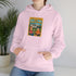 Retro Graphic Hooded Sweatshirt, Cozy Unisex Hoodie for Casual Days, Perfect Gift for Friends, Fall and Winter Fashion