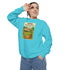Camping Adventure Sweatshirt, Unisex Garment-DyedPullover, Cozy Casual Wear, Outdoor Enthusiast Gift, Camping Trip Apparel