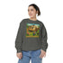Vintage-Inspired Unisex Sweatshirt with 'High Class Trail Trash' Design