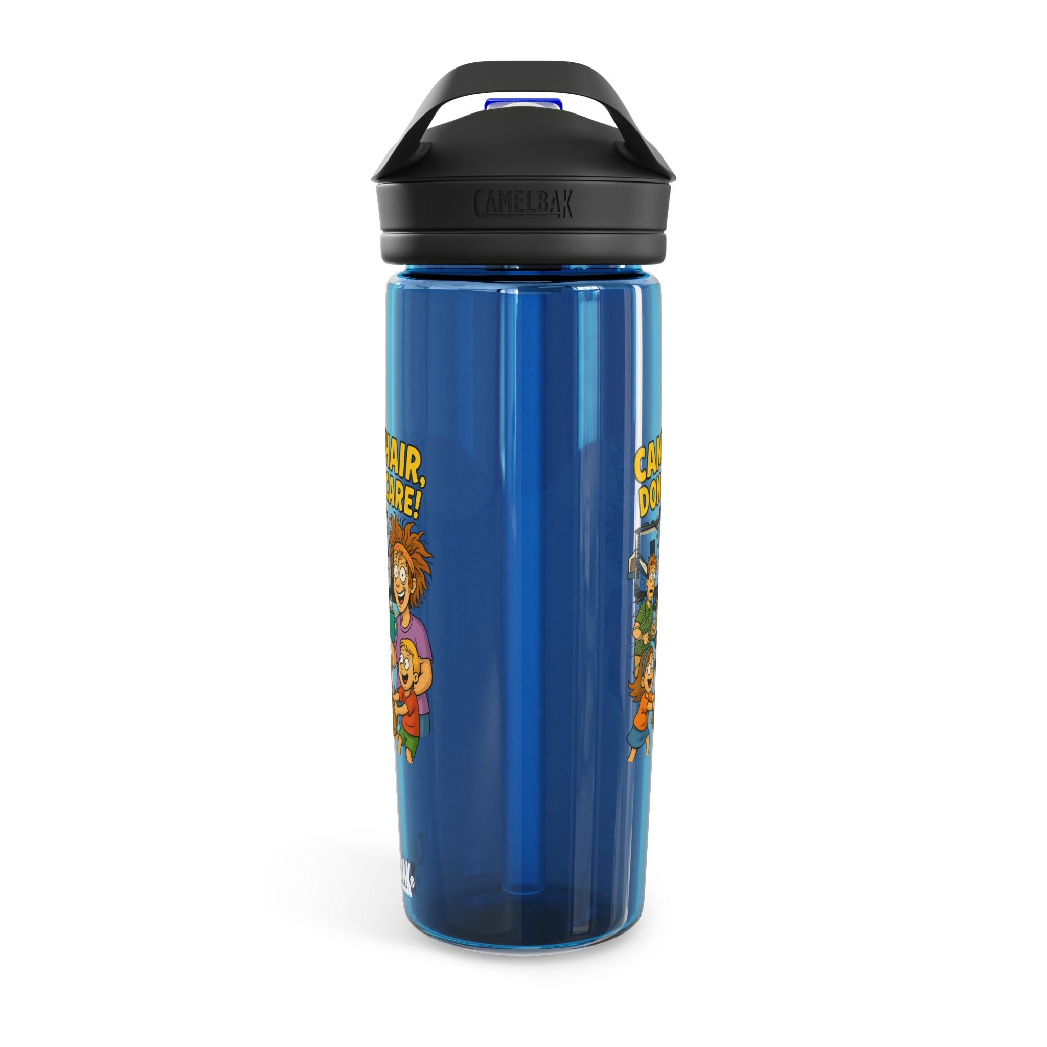 Fun Cartoon Water Bottle, BPA-Free Flask for Outdoor Adventures, Gift for Kids, Hydro Flask for Campers, Ideal for Travel & Exercise