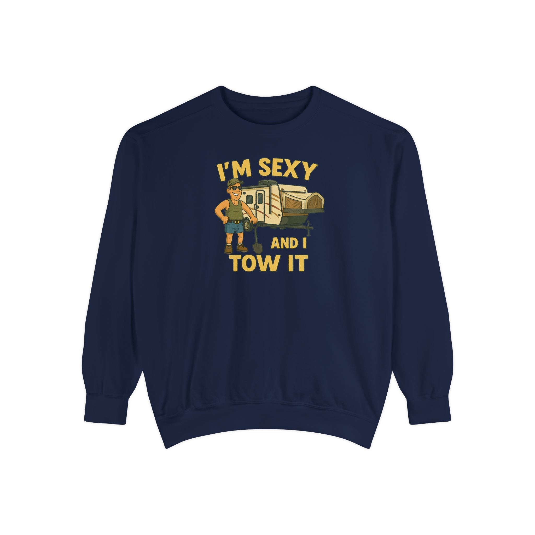 Funny Tow Truck Sweatshirt, Unisex Garment-Dyed Pullover, Casual Gift for Drivers, Trucking Humor Apparel, Cozy Fall Outfit, Perfect [...]
