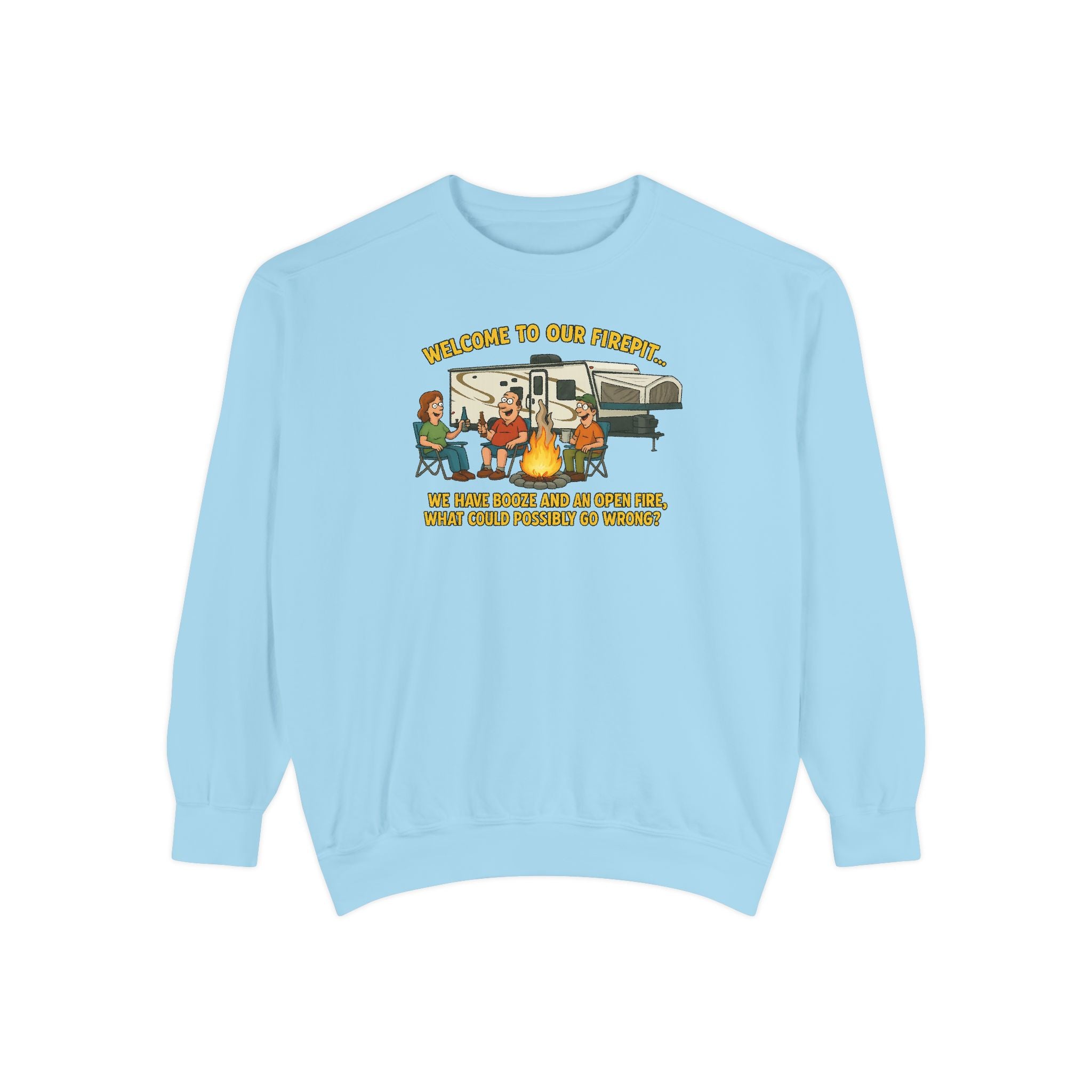 Welcome to Our Family Sweatshirt, Cozy Unisex Top, Family Gathering Apparel, Fun Gift for Friends, Casual Wear for All Occasions