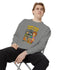 Camp Hair Don't Care Sweatshirt, Cozy Unisex Sweater, Perfect for Campers, Gift for Travel Lovers, Casual Outfit, All Season