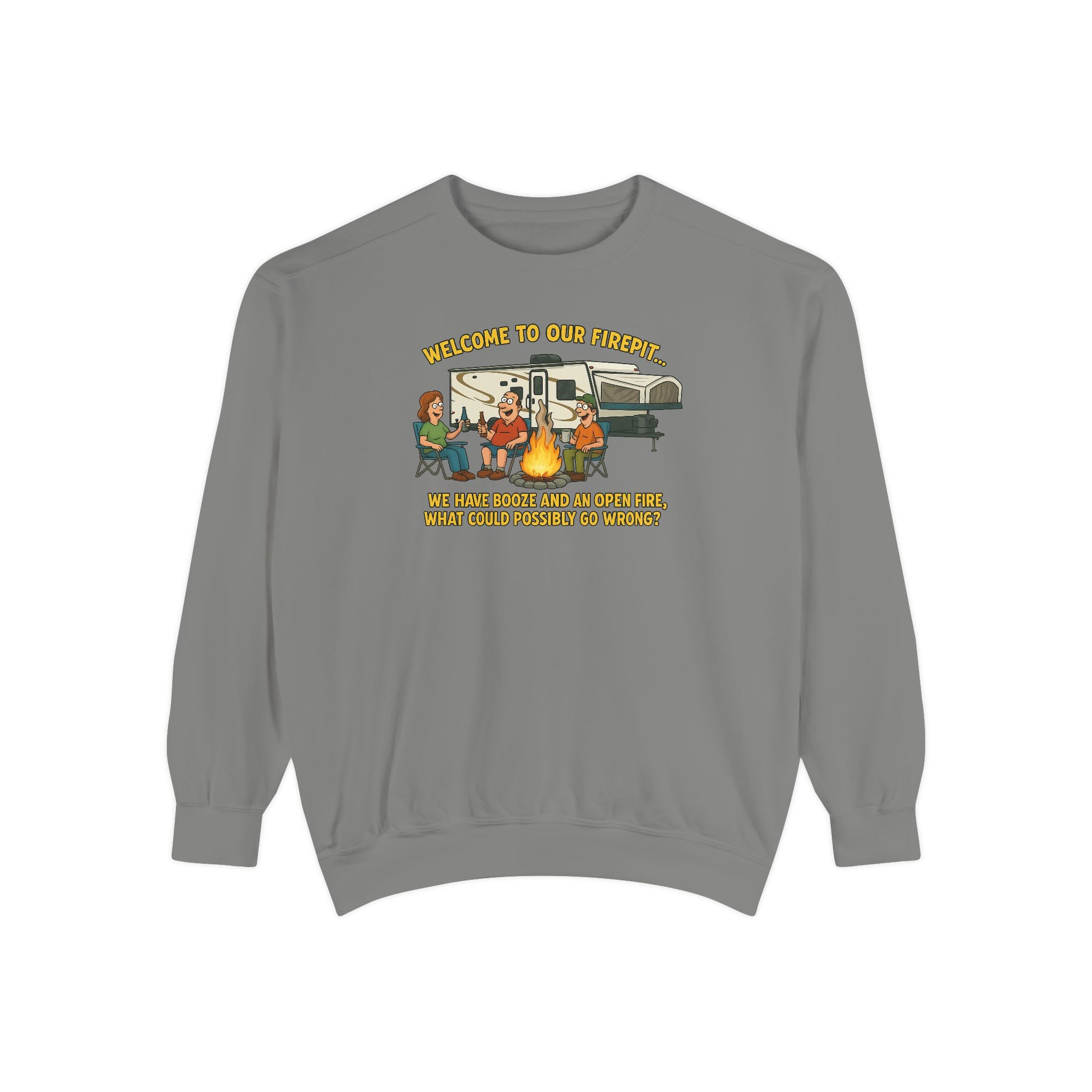 Welcome to Our Family Sweatshirt, Cozy Unisex Top, Family Gathering Apparel, Fun Gift for Friends, Casual Wear for All Occasions