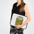 Camping Adventure Laptop Sleeve - Fun Outdoor Design, Computer Case for Nature Lovers, Gift for Campers, Unique Accessories