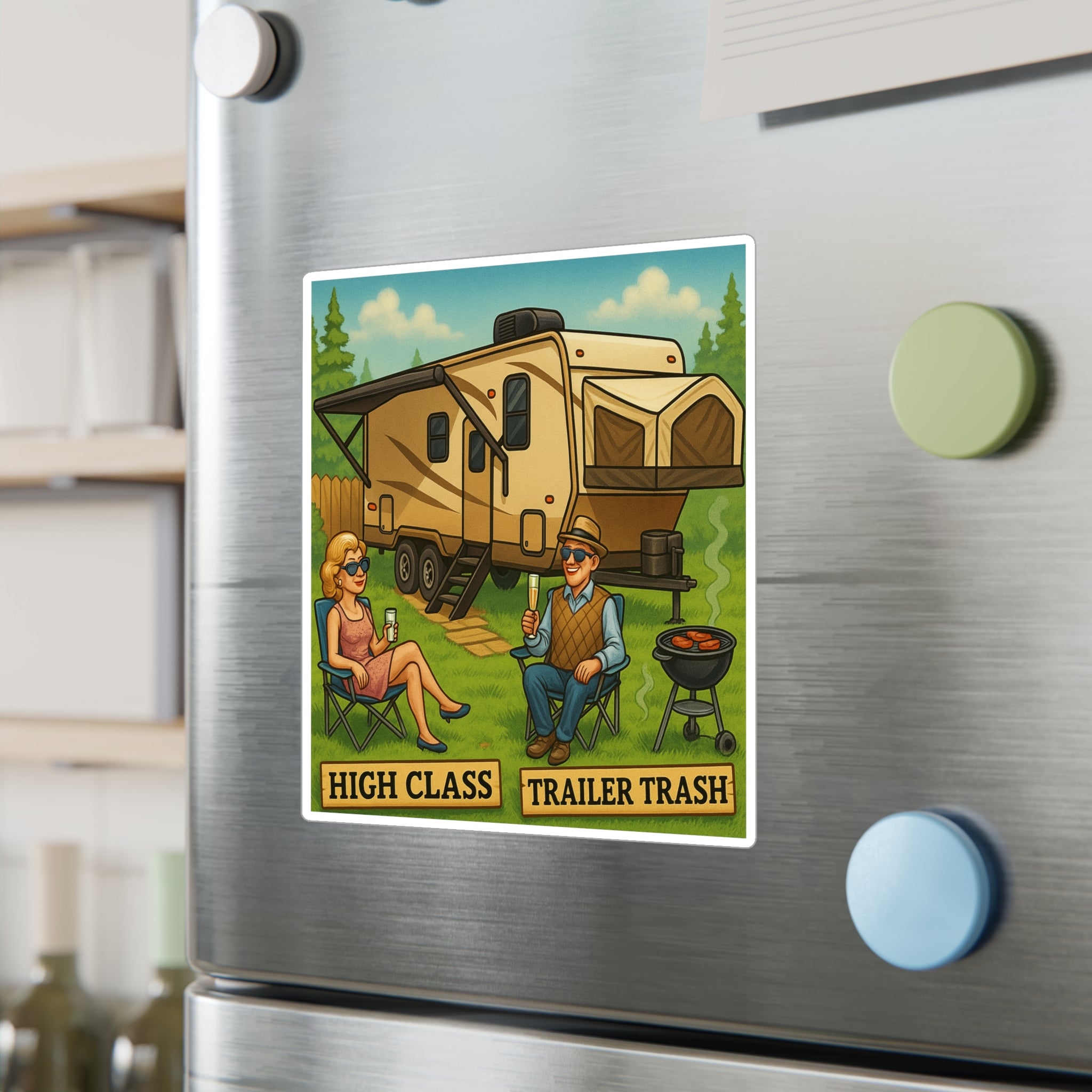 High Class Trailer Trash Vinyl Decals