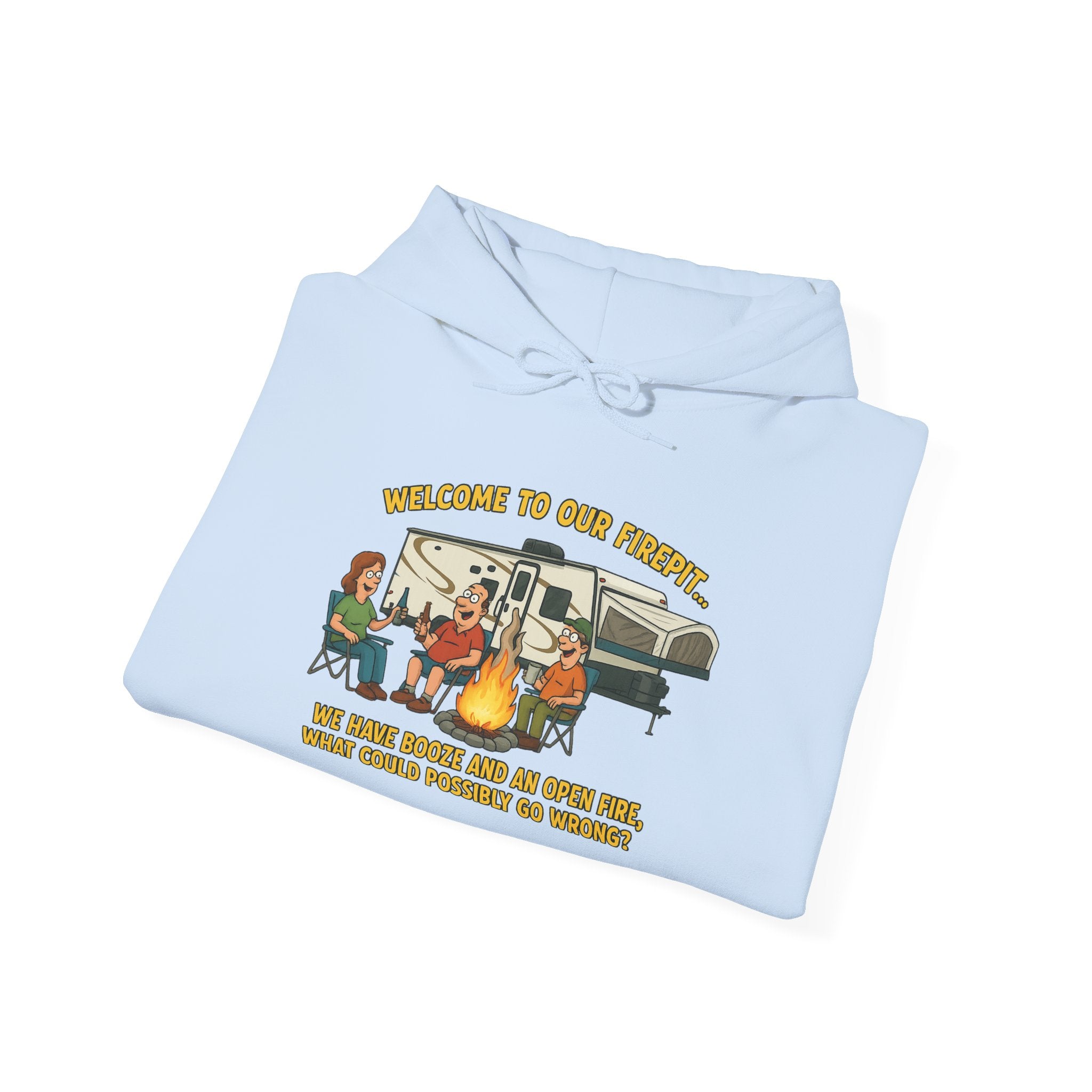 Cozy Campfire Sweatshirt | Unisex Hoodie for Outdoor Lovers, Camping Gear, Warmth for Fall, Great Gift for Nature Enthusiasts