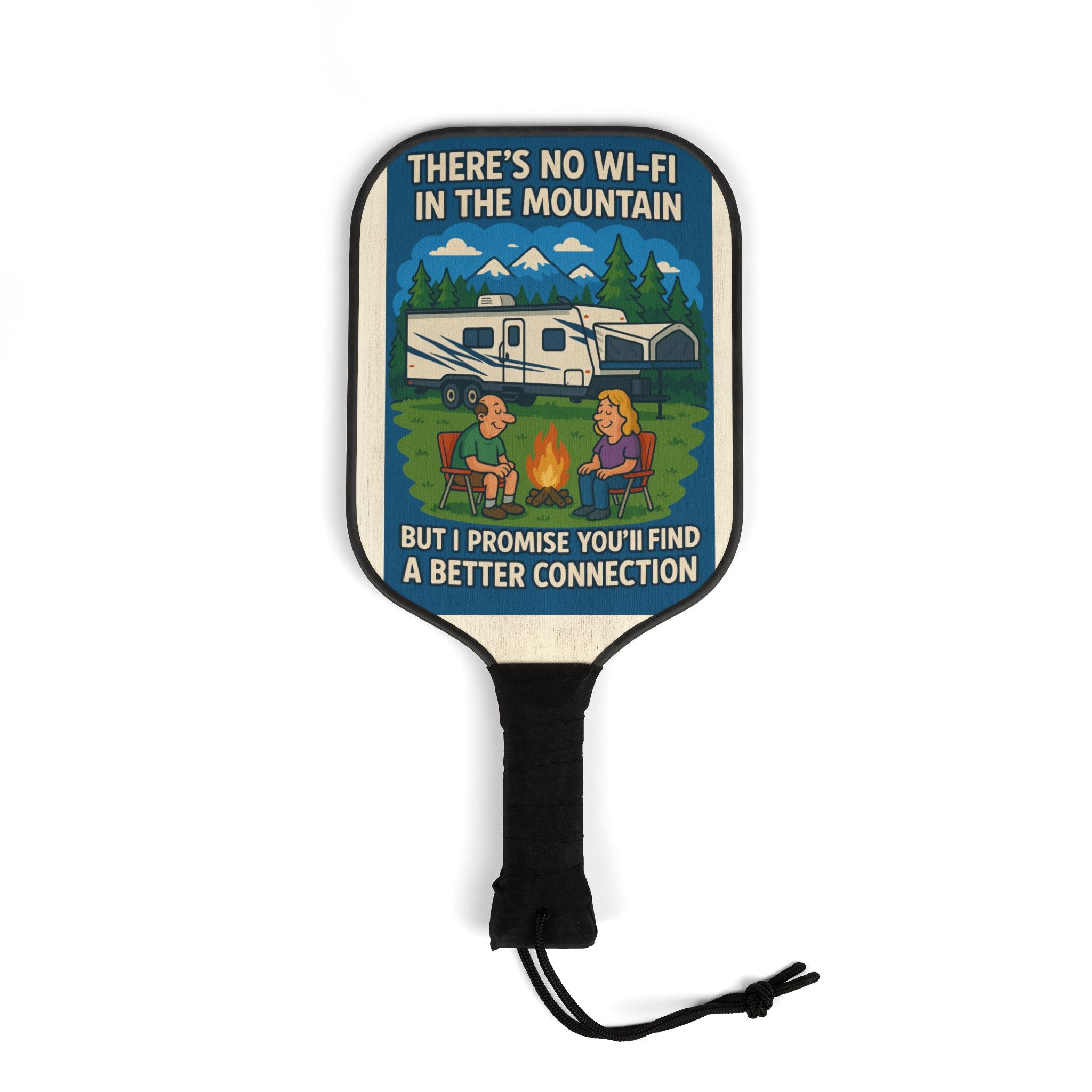 Fun Pickleball Paddle & Ball Set - Great for Outdoor Family Activities, Gifts for Sports Lovers, Summer Fun, Adventure Gear
