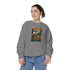 Cozy Unisex Garment-Dyed Sweatshirt with Retro Design, Perfect for Relaxing, Gift for Friends, Casual Wear, Fall Fashion, Warm Layer