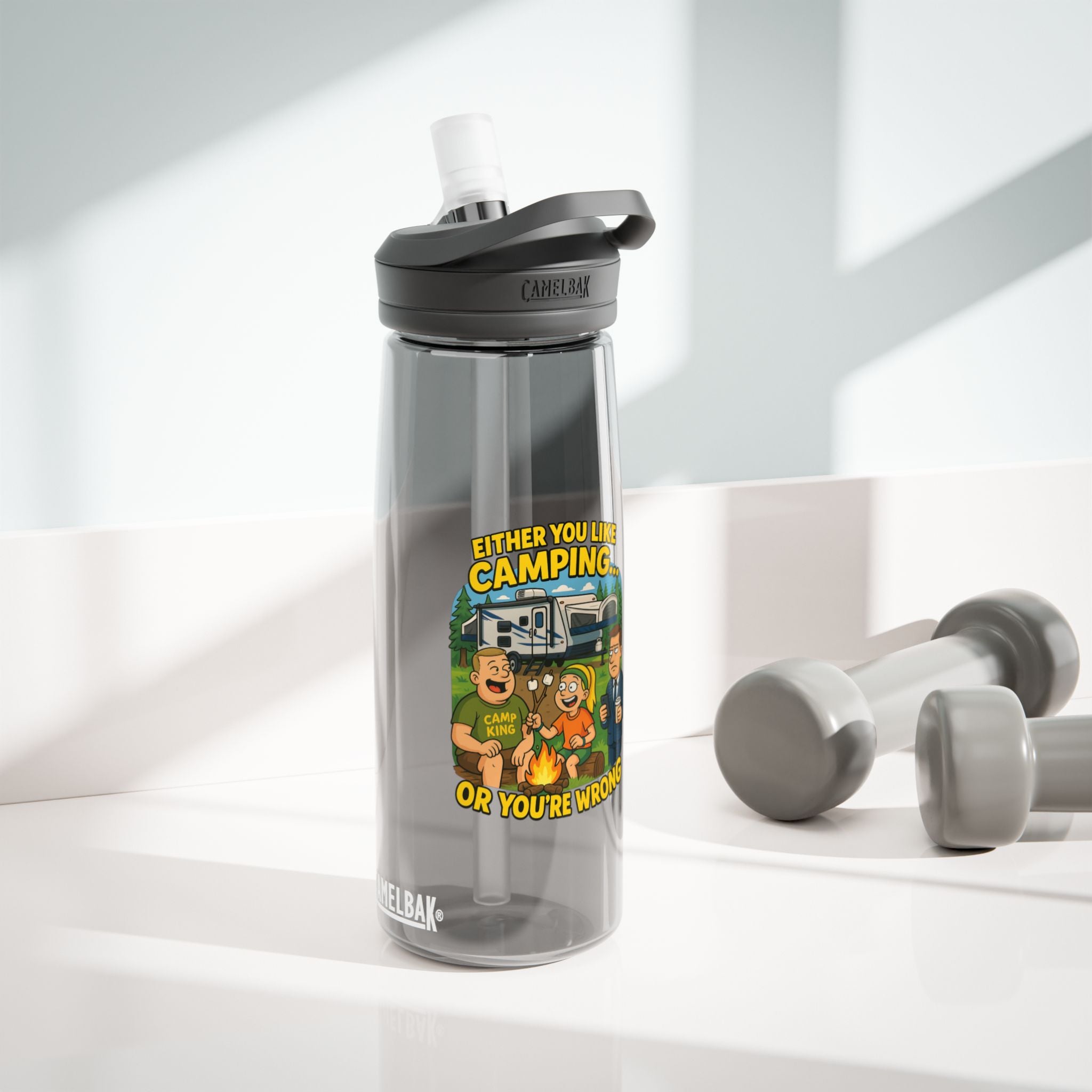 Camping-Themed CamelBak Eddy® Water Bottle