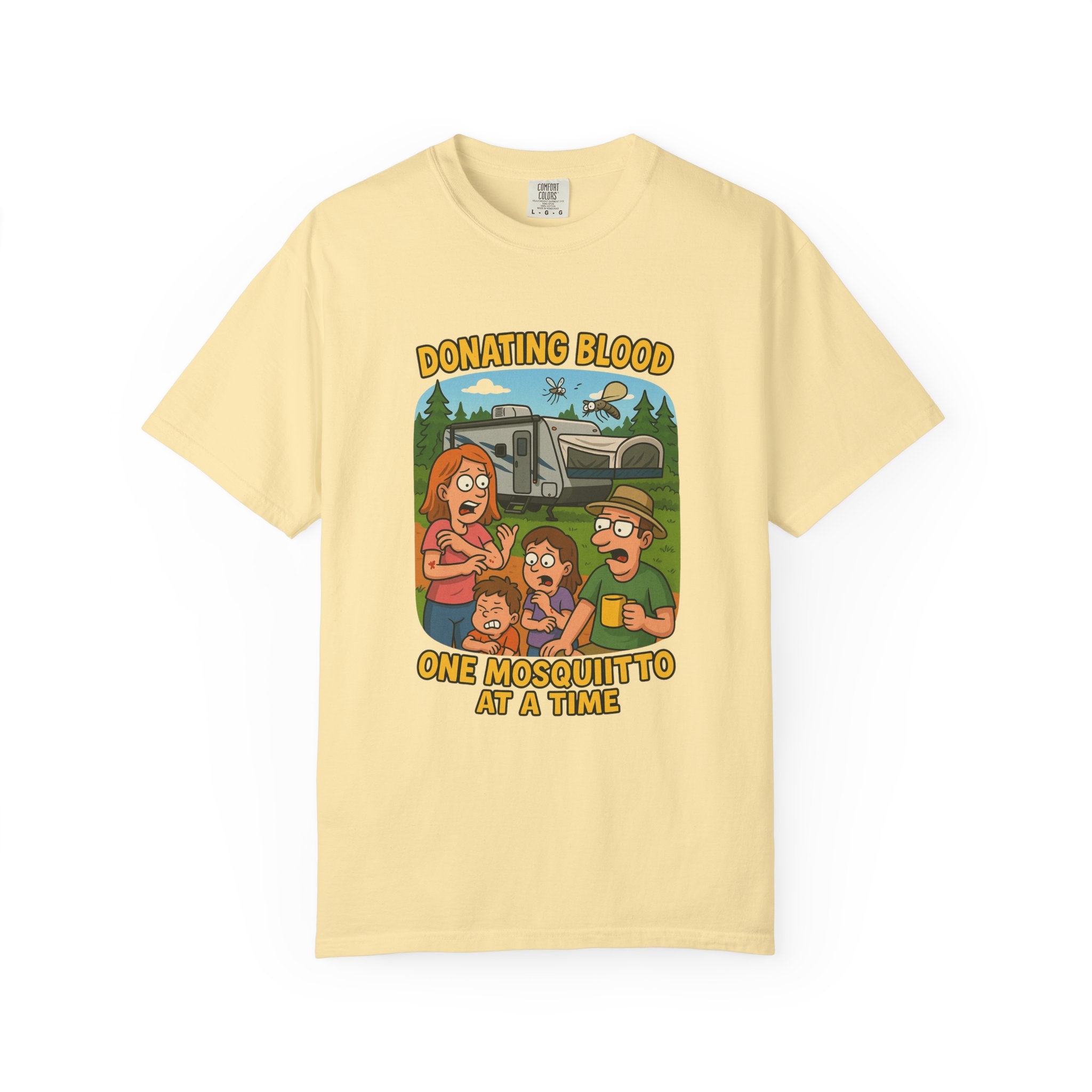 Playful Donation Humor Tee for Blood Donors, Perfect for Fundraisers, Special Events, Gifts, and Everyday Wear
